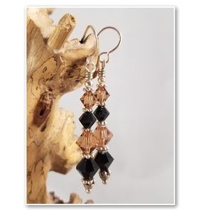 Swarovski & Sterling Silver Earrings